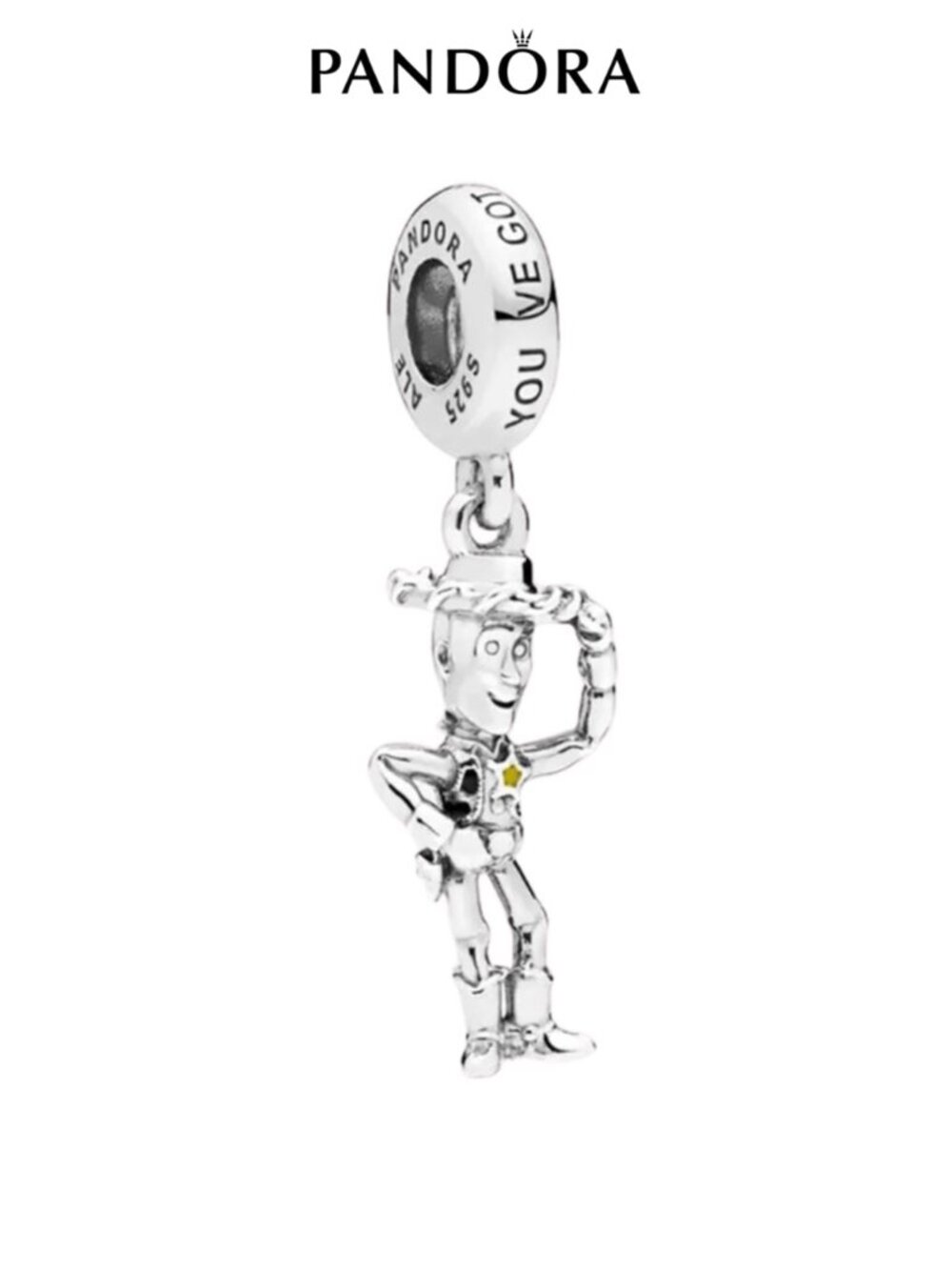 New Pandora Toy Story Woody Charm